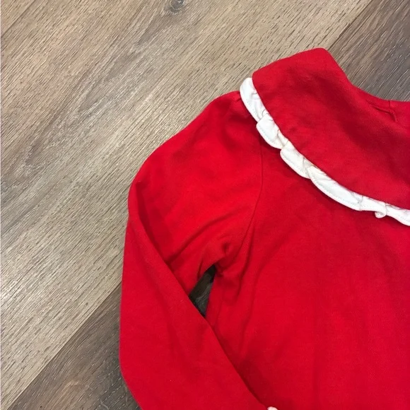 Lila & Hayes Red Madeline Dress Red Nightgown Pajamas Christmas Holiday 18-24m - Picture 3 of 11
